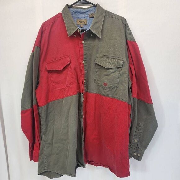 Roper Other - Roper Vintage Long-Sleeve Button-up Men's Shirt Size 2XL
